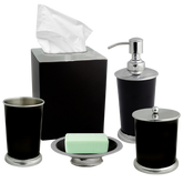 The Maebrie Collection - Elegant Modern Bathroom Décor Accessories Set of 5 - Decozen