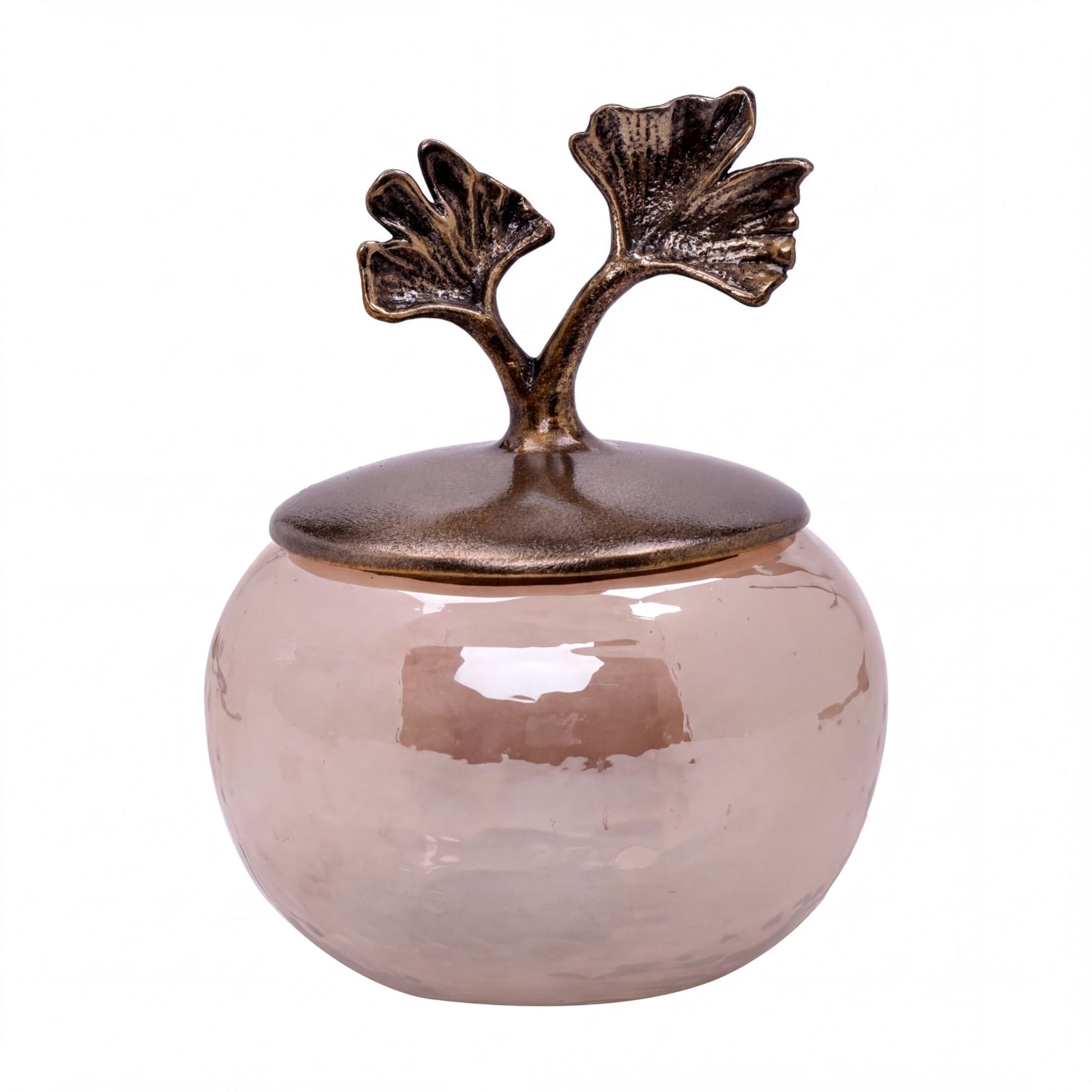 Elegant cotton ball containers from BD-Jar's Arabesque collection, featuring stylish bath décor with intricate patterns.