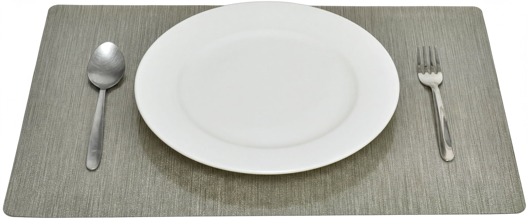 Set of 8 woven PVC placemats by TH1900614B, durable and stylish for dining tables and home decor.