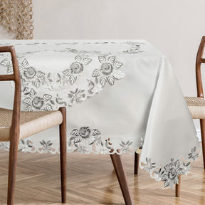 Table Toppers with European Embroidery - The Alois Collection