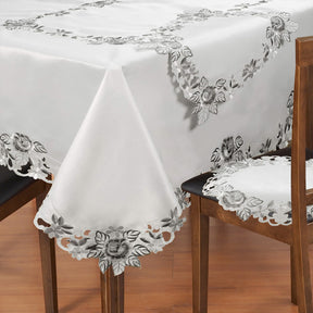Table Toppers with European Embroidery - The Alois Collection