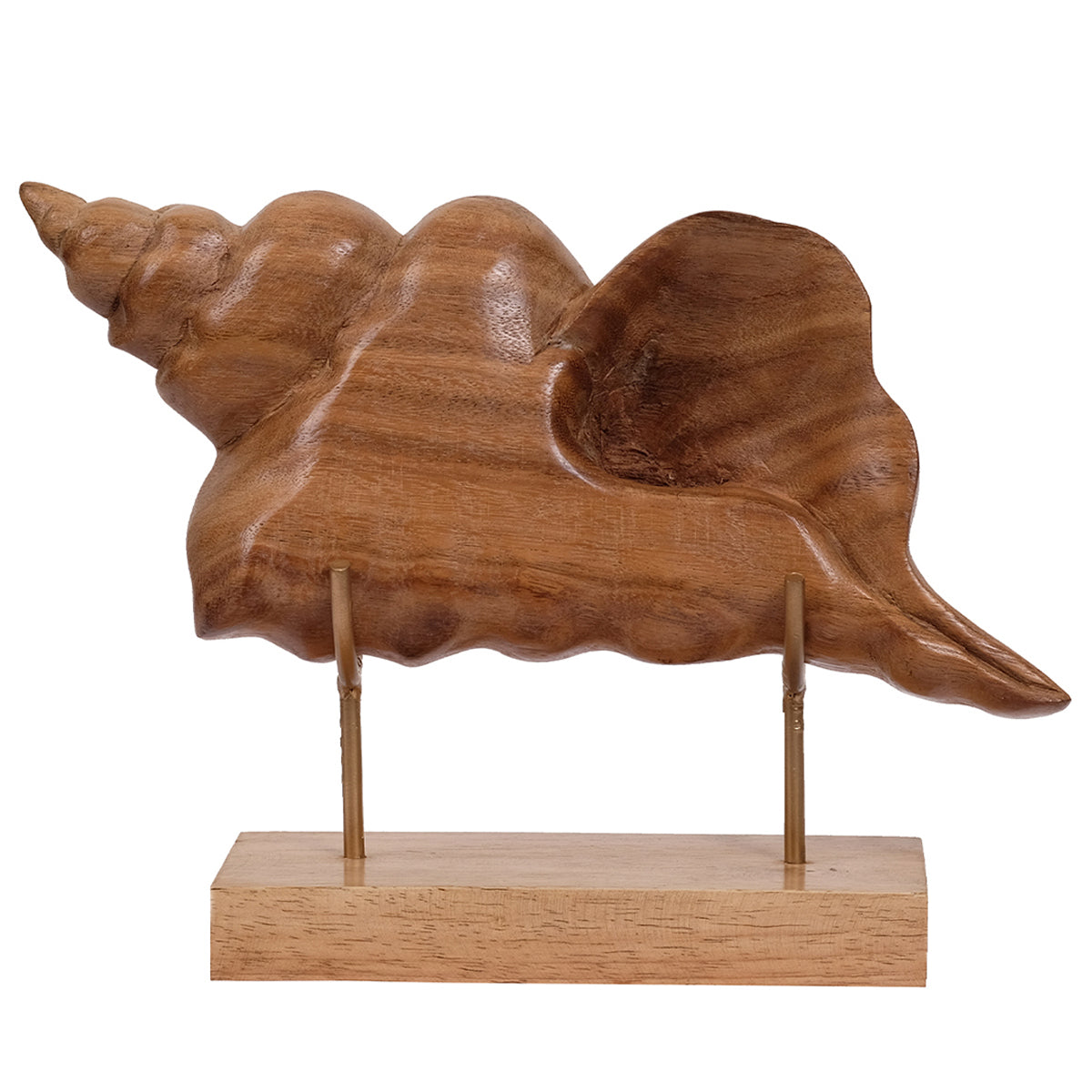 Shell Wooden Handmade Sculpture