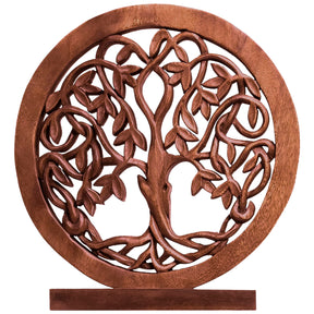 Travilah Tree of Life Wooden Sculpture - Large