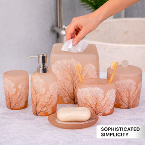 The Carruthers Collection – Elegant Modern Bathroom Décor Accessories Set of 6