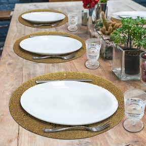 The Taraji Beaded Placemats