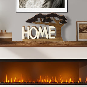 Home Handmade Wooden Sculpture