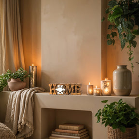 Home Handmade Wooden Sculpture