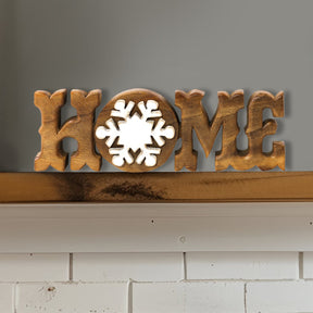 Home Handmade Wooden Sculpture