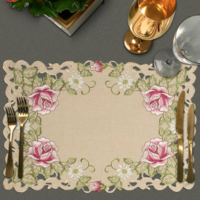Beige Table Linens