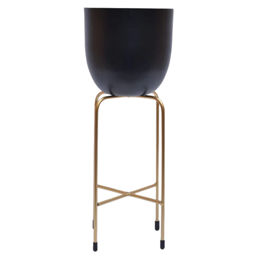 Planter with Metal Stand