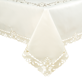 Table Toppers with European Embroidery - The Damarcus Collection