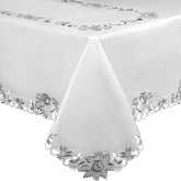 Table Toppers with European Embroidery - The Alois Collection