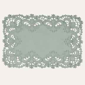Gray Table Runner - Creola Collection - Decozen