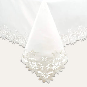 White Table Runner - Deandra Collection - Decozen