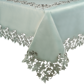Table Toppers with European Embroidery - The Alvina Collection