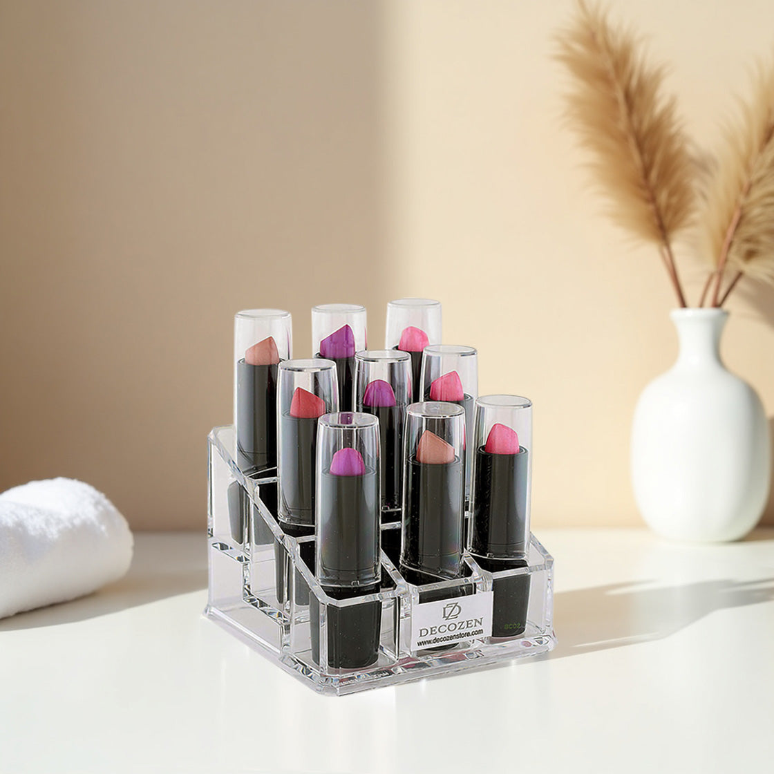 Clear Makeup Organizers - 9 slots
