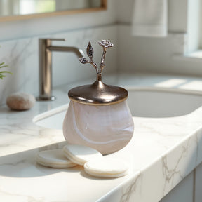 The Vintage Rose Collection - Cotton Ball Container