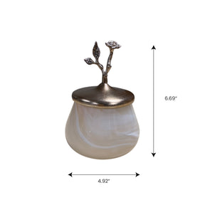 The Vintage Rose Collection - Cotton Ball Container