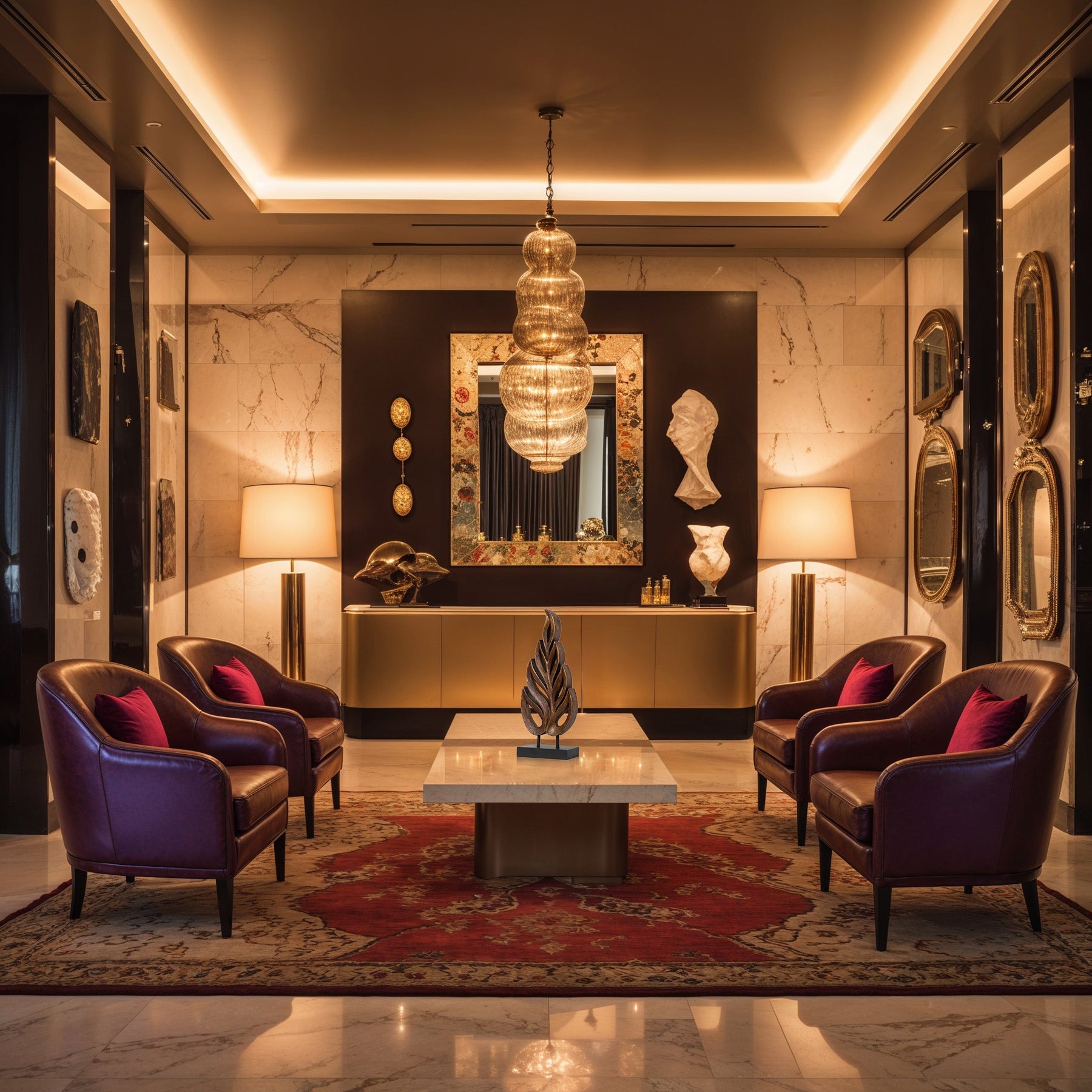 Madilyn Leaf – Hand-Carved Wooden Sculpture, Artistic Home Décor