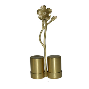 Salt Pepper with Rosemary Accents