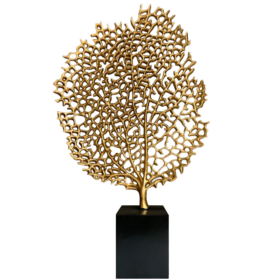 Lucky Coral Modern Decor Sculpture