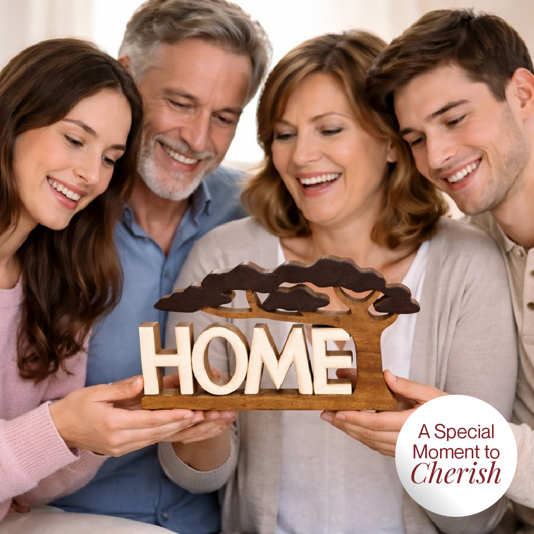 Artisan Form – Handmade Wooden Sculpture, Artistic Decorative Home Accent, Gift for Mom