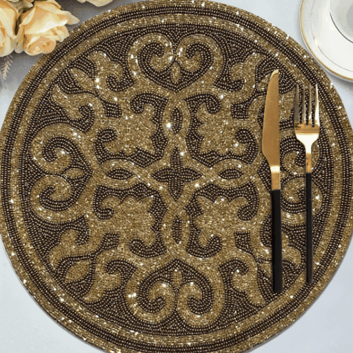 The Jolin Beaded Placemats