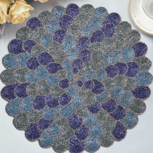 The Bryton Beaded Placemats - Set of 2