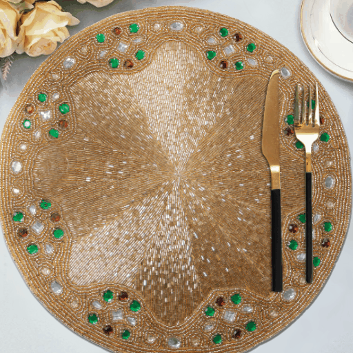 The Suzy Beaded Placemats