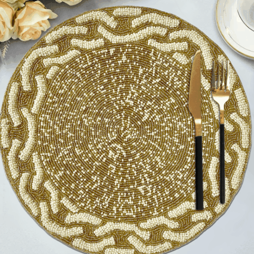 The Floy Beaded Placemats