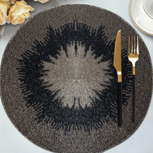 The Arminta Beaded Placemats