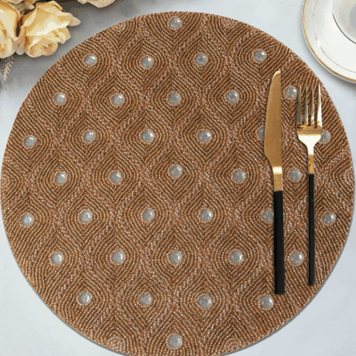 The Clement Beaded Placemats
