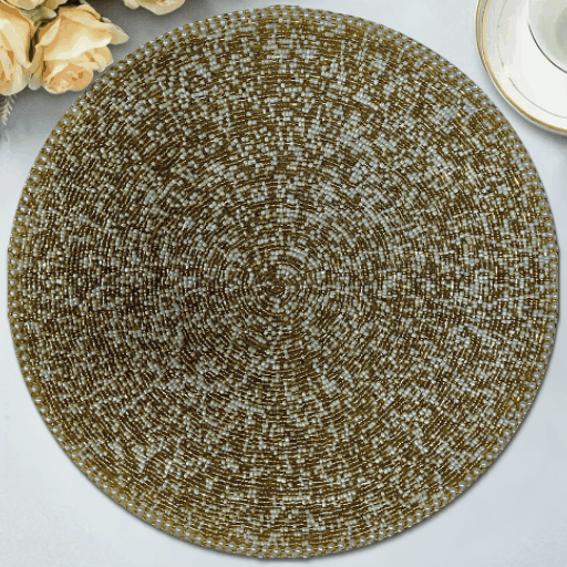 The Fortner Beaded Placemats