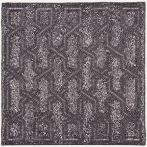 The Creola Charger Plates Beaded Placemats