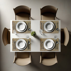 PVC Placemats - Set of 6 - Decozen