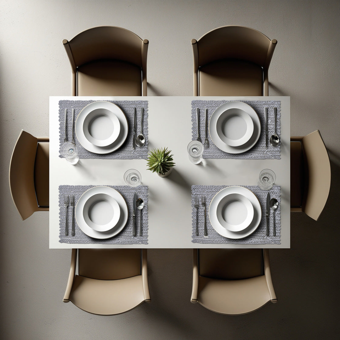 PVC Placemats - Set of 6 - Decozen