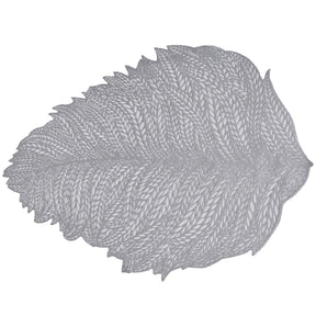 Leaf Cut Out Vinyl Placemats - Set of 6 - Decozen