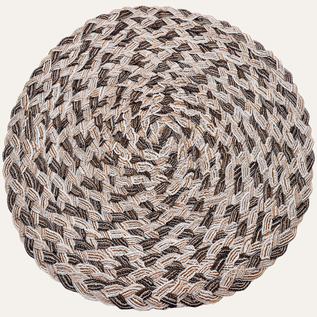 Round PVC Placemats - Set of 6 - Decozen 