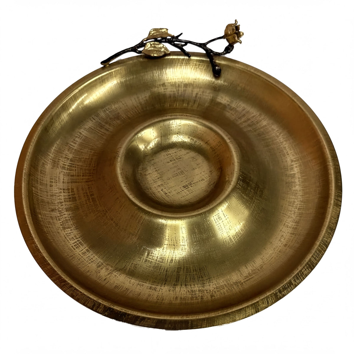 Elegant Chip and Dip Snack Platter by 23202ELBA, perfect for kitchen décor and serving snacks in style.