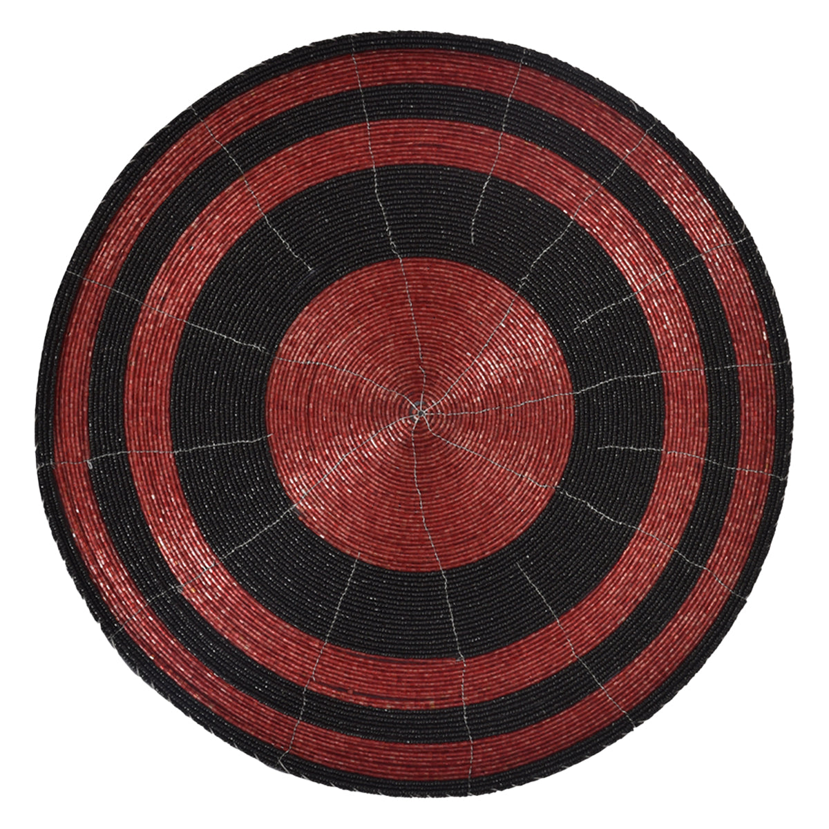 Charlier Grace – Beaded Placemats, The Charlier Collection Elegant Decorative Dining Table Décor 14 inch - Decozen