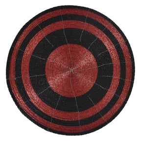 Charlier Grace – Beaded Placemats, The Charlier Collection Elegant Decorative Dining Table Décor 14 inch - Decozen