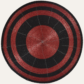 Charlier Grace – Beaded Placemats, The Charlier Collection Elegant Decorative Dining Table Décor 14 inch - Decozen