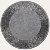 Set of four BD 036 037 beaded placemats featuring intricate beadwork, perfect for adding elegance to dining tables.