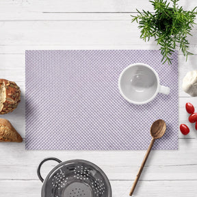 Set of four PVC placemats for dining table, durable and stylish table protectors from the 44339 brand.