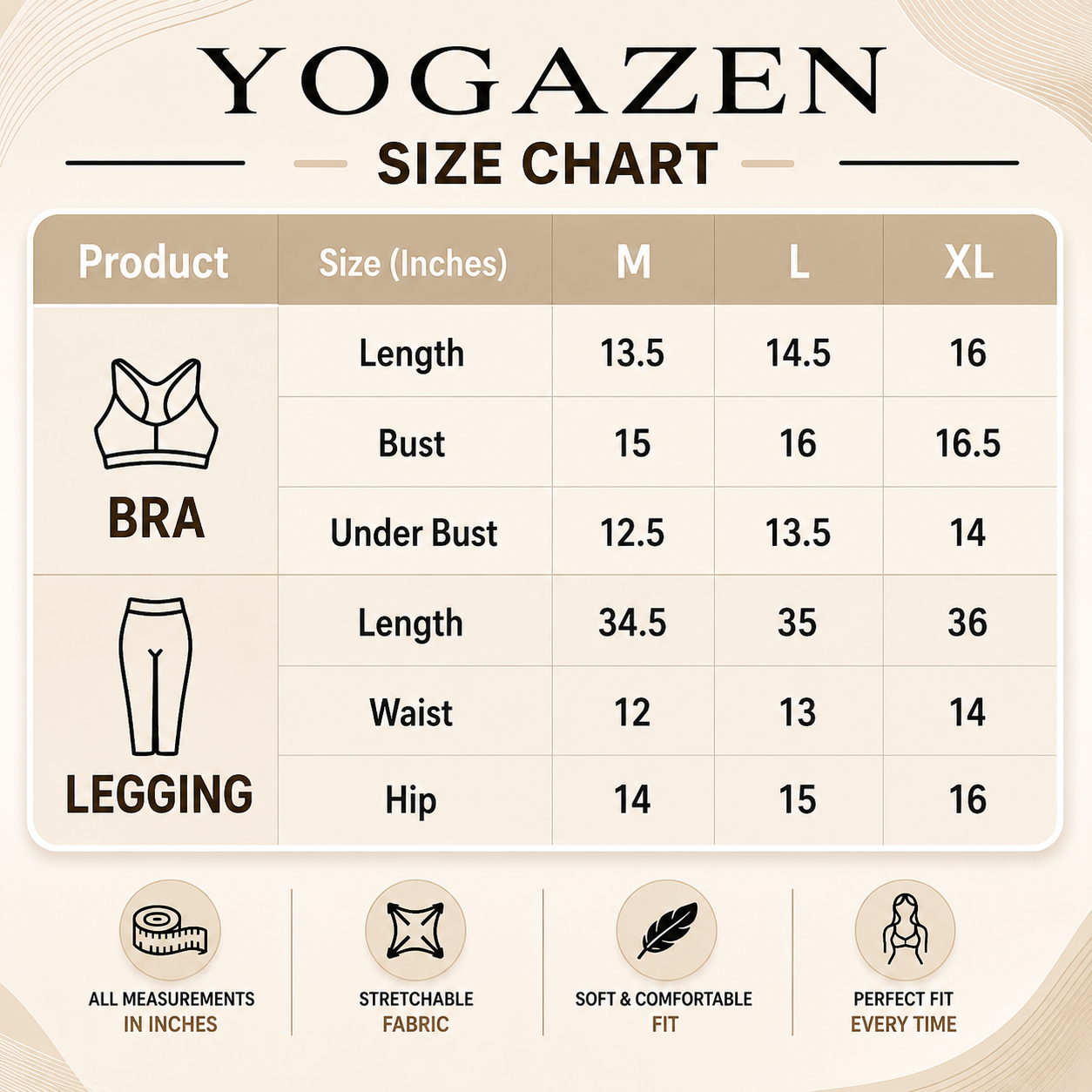 Yogazen Women's Seamless Crop Tank 2-Piece Workout Set – Pink/Brown