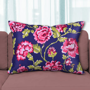 Floral Printed Throw Pillow Covers - 14 x 20 Inches - Decozen