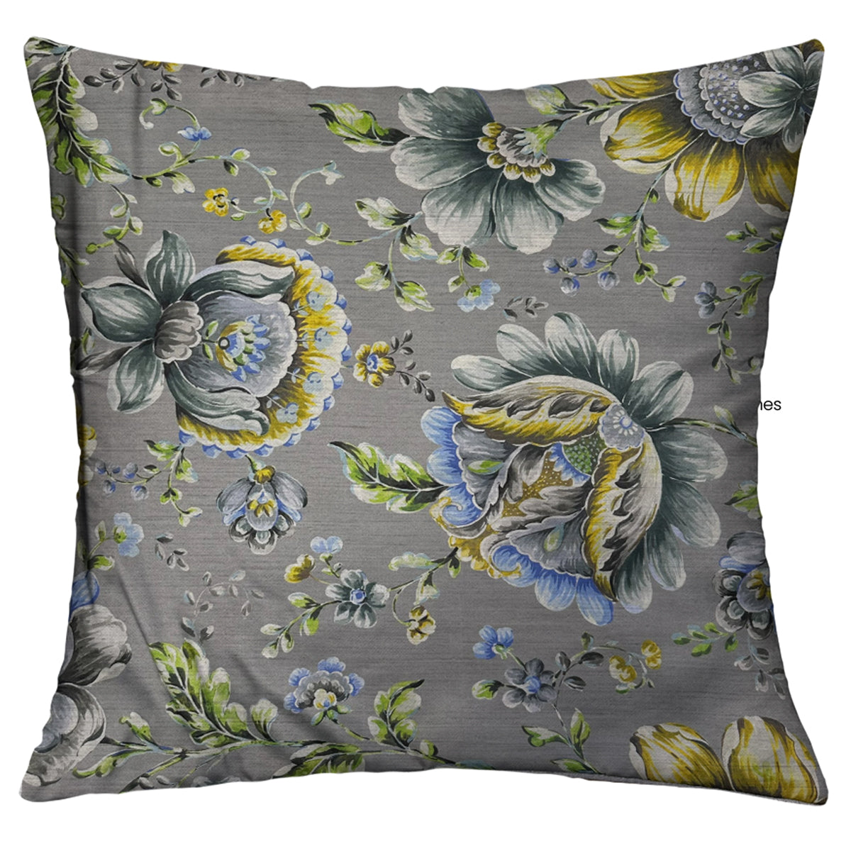 Floral Printed Throw Pillow Covers - 20 x 20 Inches - Decozen