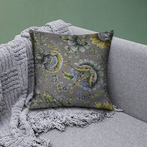 Floral Printed Throw Pillow Covers - 20 x 20 Inches - Decozen