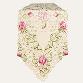 Table Runner with European Embroidery