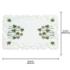 Placemats with European Embroidery - The Clem Collection - Decozen